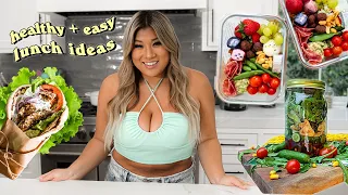 HEALTHY LUNCH RECIPES FOR WORK/SCHOOL!! Easy + Quick!!