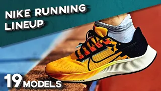 NIKE Running Lineup 2022. 19 models Review and Comparison.