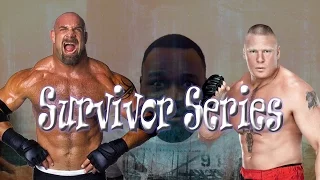 GOLDBERG BEATS BROCK LESNAR!!! Live Reaction - WWE Survivor Series 2016