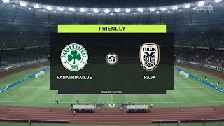 FIFA 22 | Panathinaikos vs Paok - Stadion Olympik | Gameplay