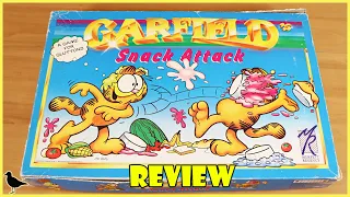 Garfield's Snack Attack Board Game Review! | Board Game Night