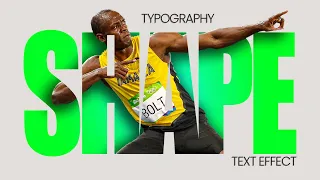 Typography text effect in Photoshop