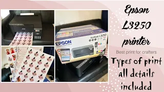 Printer For Crafters/Epson l3250 /printer for craft work/colour printer for craft work