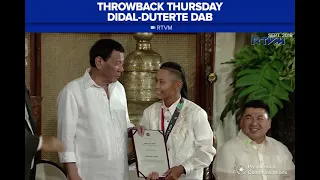 Throwback Thursday: Didal-Duterte Dab