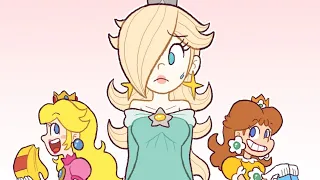 The Three Little Princesses (Ep.1) (Peach and Daisy meet Rosalina, and have a Sleepover)