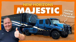 CUSTOM SUPER TRUCK AND MAJESTIC 5TH WHEEL!