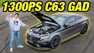 1300hp in the W205 C63 from GAD-Motors with 4Matic+