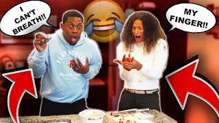 WE PRANKED EACH OTHER AT THE SAME TIME!! **It Didn't Go Well**