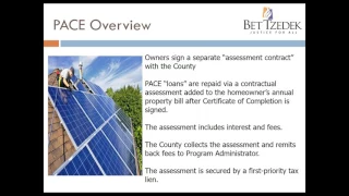 Property Assessed Clean Energy (PACE) Program Abuse and the Impact on Seniors
