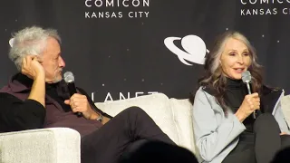 John DeLancie Gates McFadden panel