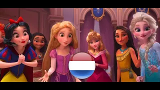 Vanellope meets the Disney Princesses (Dutch) | RALPH BREAKS THE INTERNET