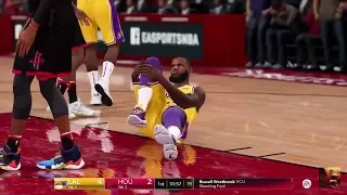 NBA LIVE 19 2020 ROSTERS LAKERS vs ROCKETS + CLIPPERS vs WARRIORS