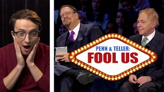 Reacting to MYSELF on Penn & Teller: Fool Us!