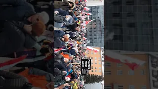 Tirol steht auf. Demonstration gegen die Corona Zwangsmaßnahmen in Innsbruck am 12.12.2021
