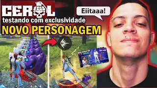 CEROL TESTA NOVO PERSONAGEM MAIS APELÃO QUE CR7? CONFIRA NO VÍDEO COMPLETO AS NOVIDADES