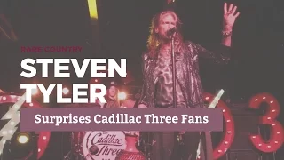 Steven Tyler Surprises The Cadillac Three Audience (Live)