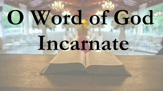 |O WORD OF GOD INCARNATE (Lyric Video)| HYMN by William Walsham How|