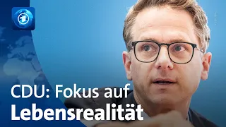 Neuer CDU-Generalsekretär Linnemann formuliert Ziele
