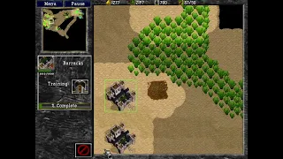 Warcraft 2 - Alaunter custom campaign - 8: Skirmish near Eu-Tail