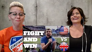 American Couple/Sports Fans Reacts: American VS English Football Chants! (THIS IS SO EMBARRASSING!!)