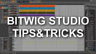 Bitwig Studio - Tips & Tricks - Часть 1 (видео выходит при поддержке mmag.ru)