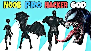 NOOB vs PRO vs HACKER vs GOD in Black Hero 3D