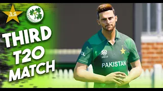 King Babar Nailed It !🤯 Pakistan VS Ireland 3rd T20 2024 Match | Cricket 24