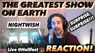 Nightwish - The Greatest Show On Earth (live @Hellfest 2022) REACTION! (WHY WAS I SURPRISED?!)