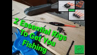 2 Essential Rigs To Get You Fishing | How To Tie Pole Rig | Margin Rig | Bulk And Droppers