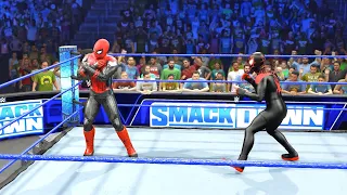 WWE 2K23 - Spiderman vs. Spiderman Miles Morales