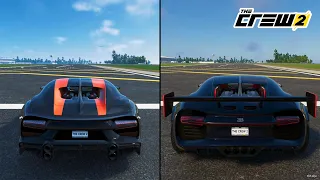 The Crew 2 | Bugatti Chiron Super Sport 300+ 2019 vs. Bugatti Chiron Carbon Edition 2017 Comparison