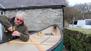 Canoe: Fitting a Kneeling Thwart