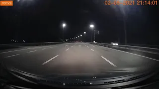 70mai dashcam lite night mode test