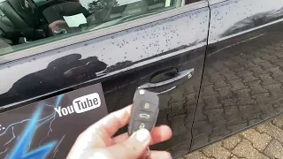 PKW Funkschlüssel (Autoschlüssel) neu anlernen (Reset) Audi A3/S3 Sportback Anleitung