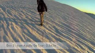 A short film showing what you can expect when climbing Mont Blanc