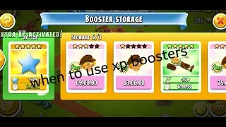 Hay day Activate Xp Boosters