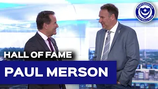 Jeff Stelling inducts Paul Merson into 2017 Pompey Hall of Fame