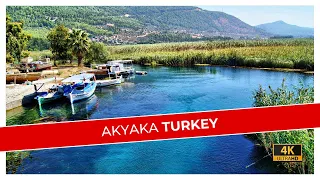 Akyaka, Muğla 🇹🇷 4K Walking Tour