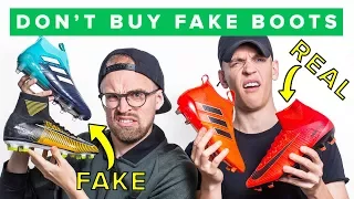 WHY YOU SHOULDN'T BUY FAKE FOOTBALL BOOTS