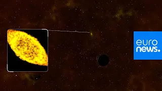 NASA captures black hole destroying a star the size of the Sun