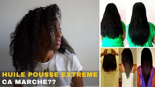 HUILE POUSSE DE CHEVEUX EXTRÊME | Je teste cette recette naturelle à réaliser chez soi