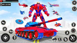 Bus Robot Car Games: Multi Robot Transforming War Alien Invasion - Android iOS Gameplay