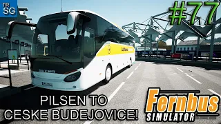 FERNBUS SIMULATOR - Czech Republic DLC - Pilsen to Ceske Budejovice - Comfort Class S 515 HD! #77