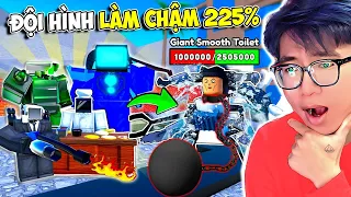 BI HUỲNH SỬ DỤNG COMBO LÀM CHẬM 225% VƯỢT CHẾ ĐỘ NIGHMARE SIÊU DỄ TRONG TOILET TOWER DEFENSE