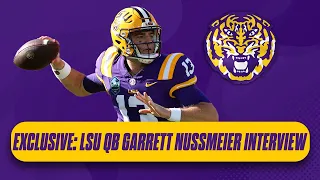 EXCLUSIVE: LSU QB Garrett Nussmeier on what he's learned at LSU, Joe Sloan as OC, spring practices