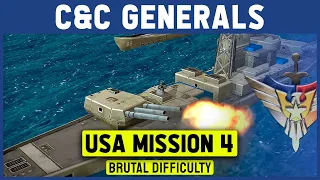 C&C Generals - USA Mission 4 - Stormbringer [Brutal / Patch 1.08] 1080p
