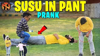 Susu in Pant Prank - Funny Reactions | New Talent