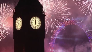 London Fireworks 2016 / 2017 - New Year's Eve Fireworks - BBC One