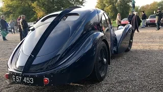 Italian and French cars at Bernstorff Castle