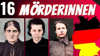 16 Mörderinnen aus jedem Bundesland | Serienmörder Doku